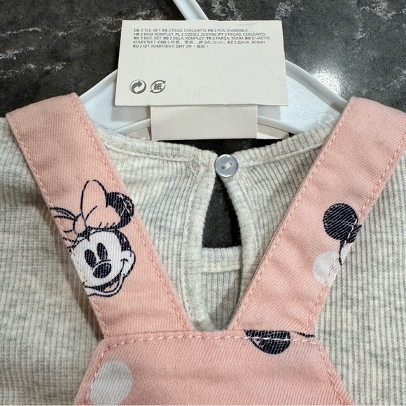 NEW Disney Baby Minnie & Mickey Mouse Two Piece Set (9 Months) - Picture 4 of 8